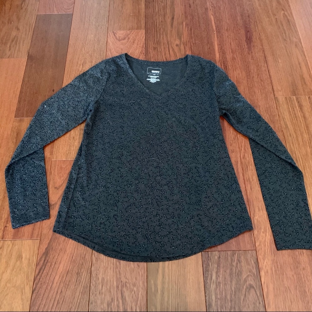 Leopard Print Long Sleeve Shirt